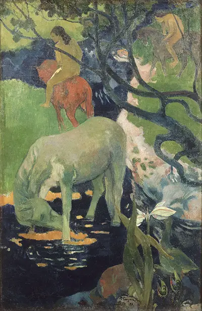 The White Horse Paul Gauguin